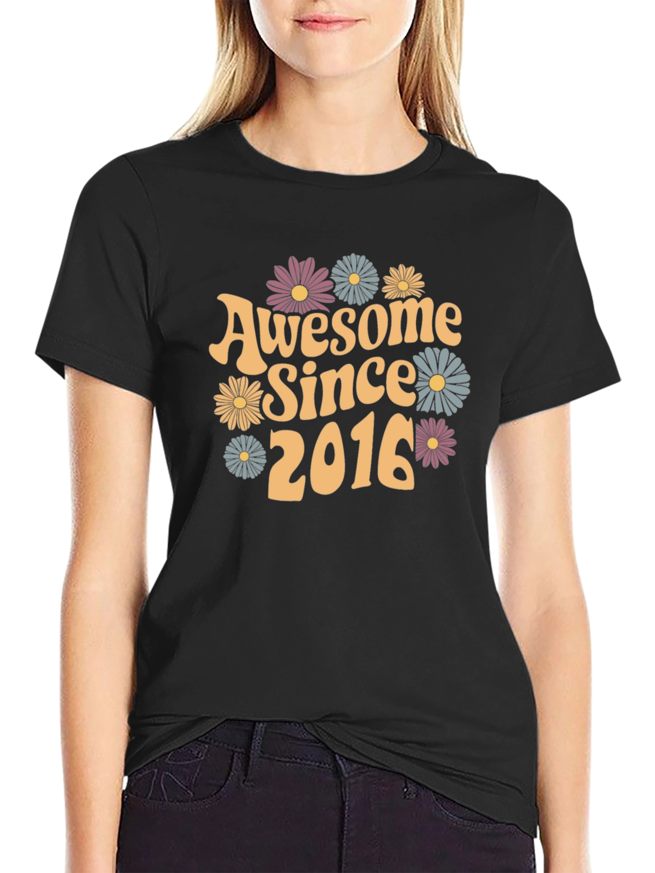 Awesome Since 2016 Graphic T-Shirt