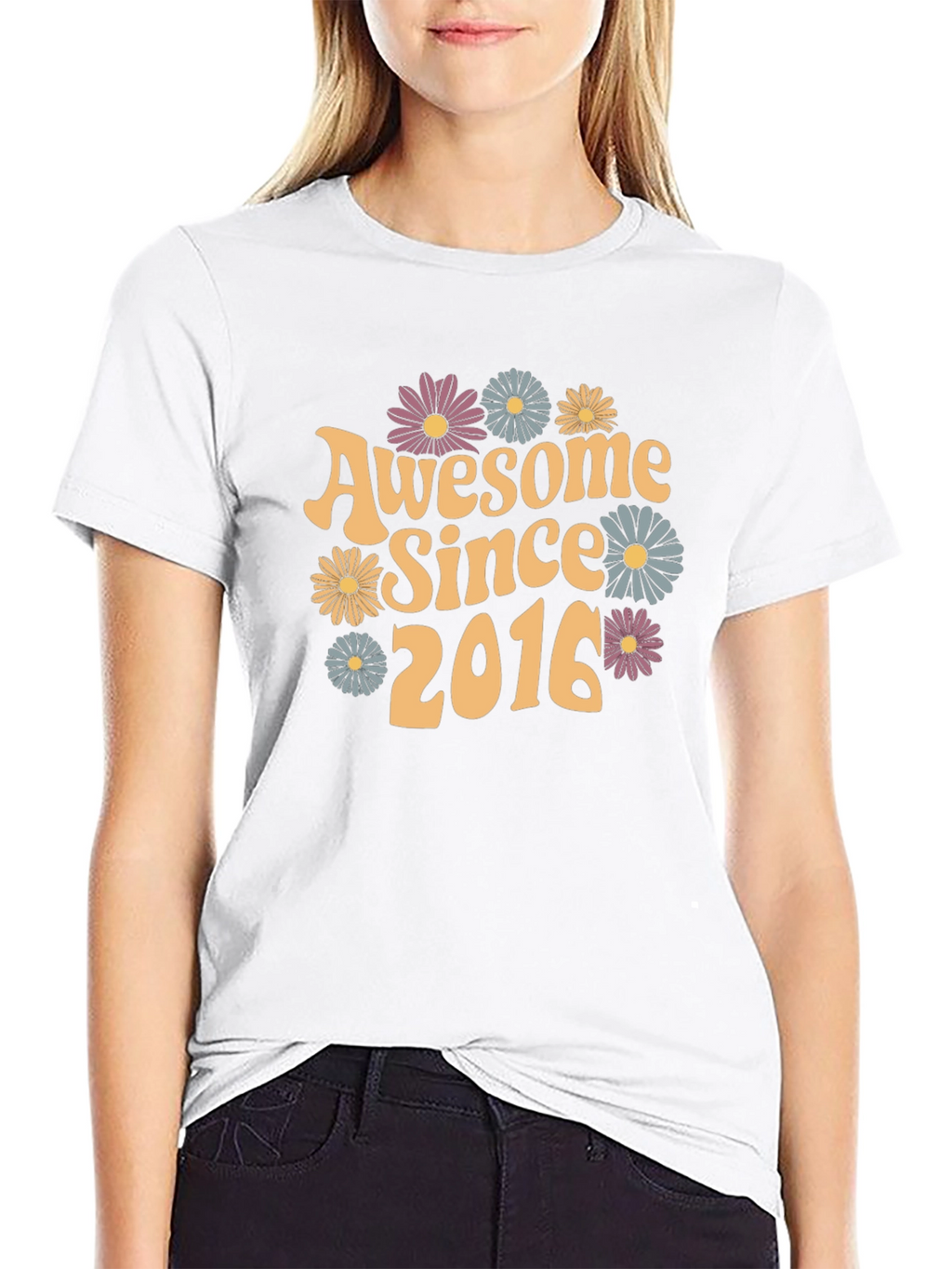 Awesome Since 2016 Graphic T-Shirt