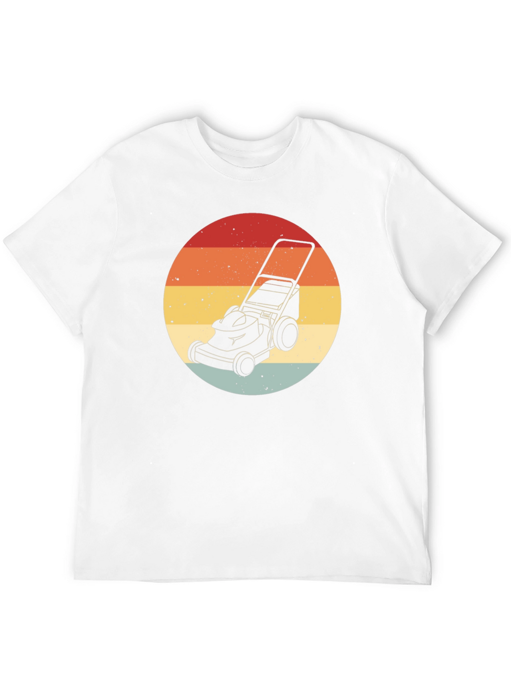 Retro Lawn Mower Graphic Tee