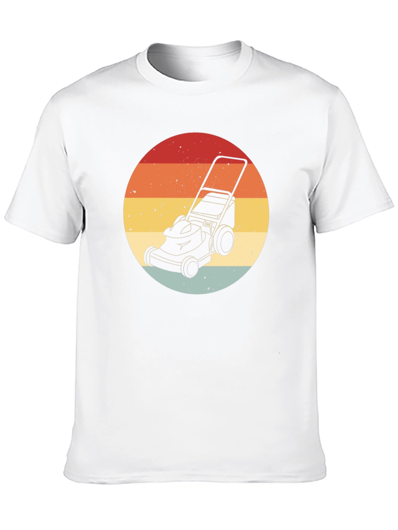 Retro Lawn Mower Graphic Tee