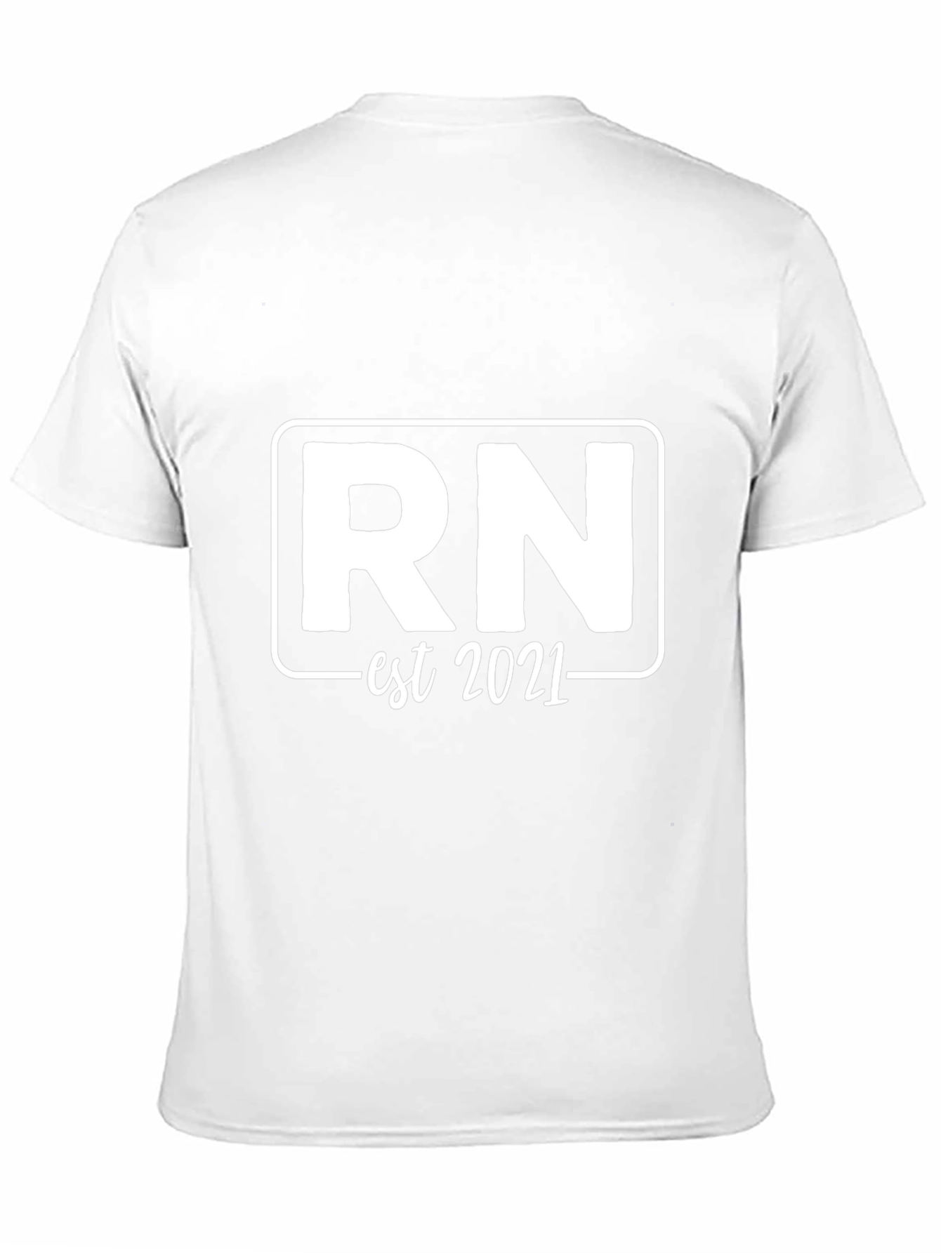 RN Est 2021 T-Shirt Registered Nurse Shirt