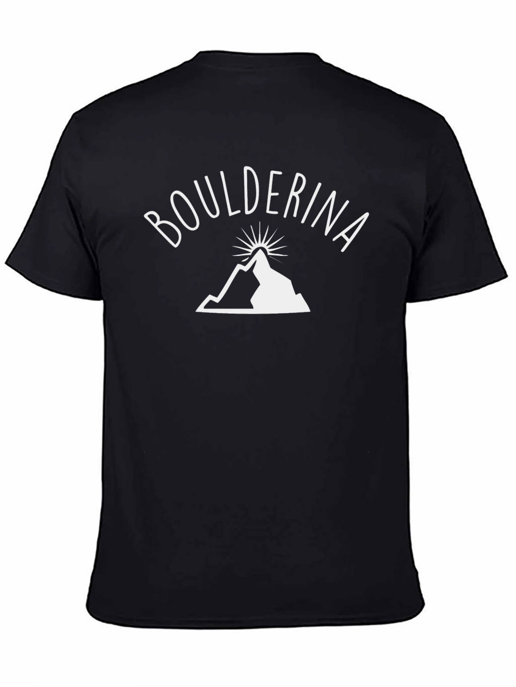 Bouldering T-Shirt Mountain Design