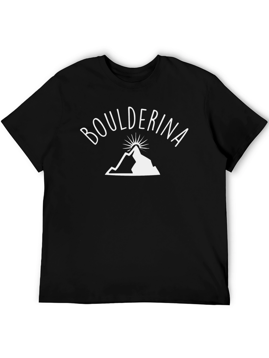 Bouldering T-Shirt Mountain Design