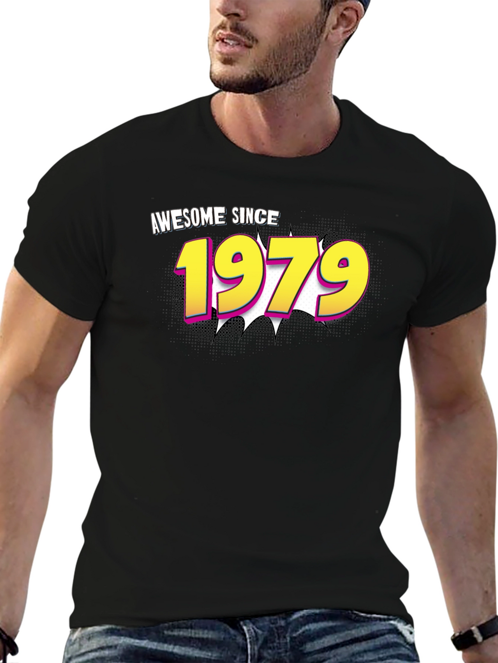 Awesome Since 1979 Graphic T-Shirt