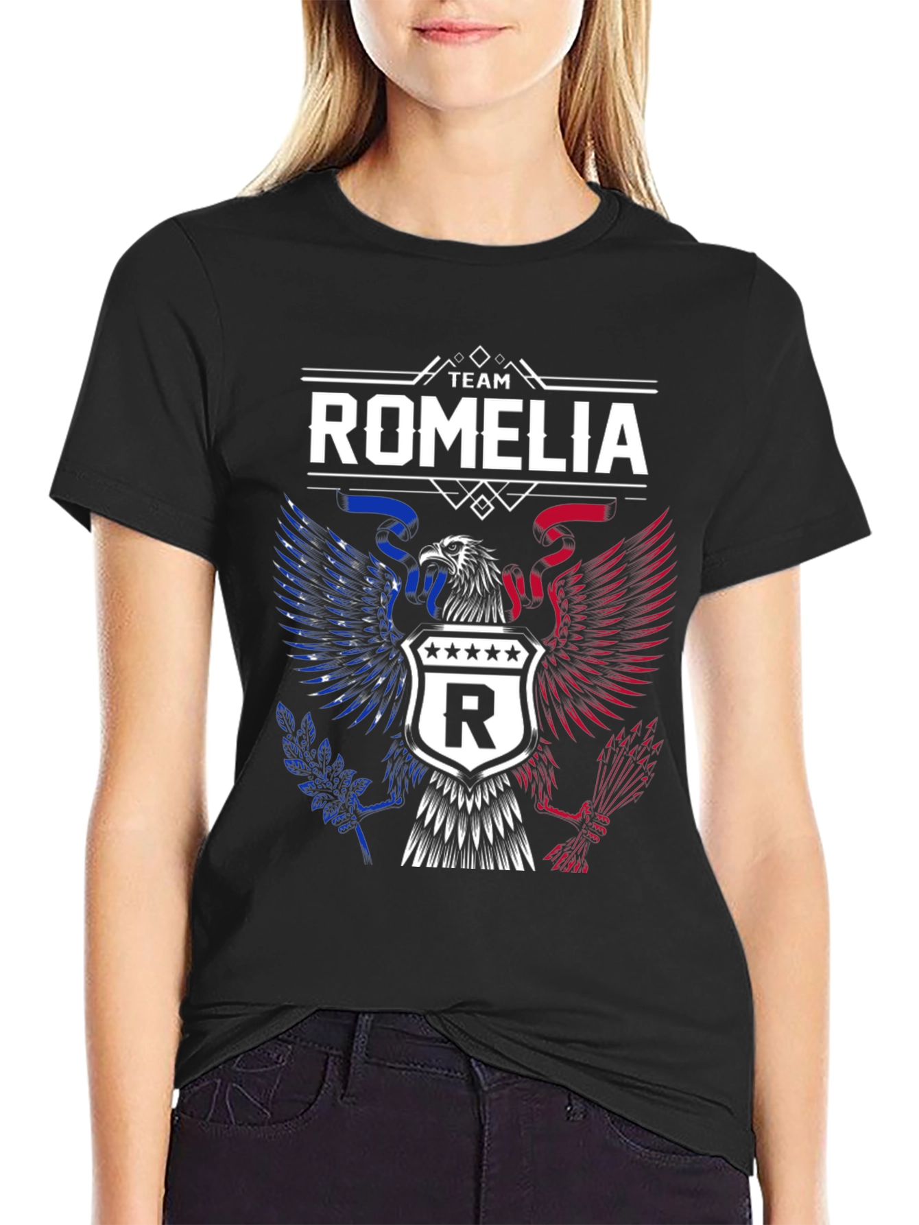 Team Romelia Eagle Graphic T-Shirt