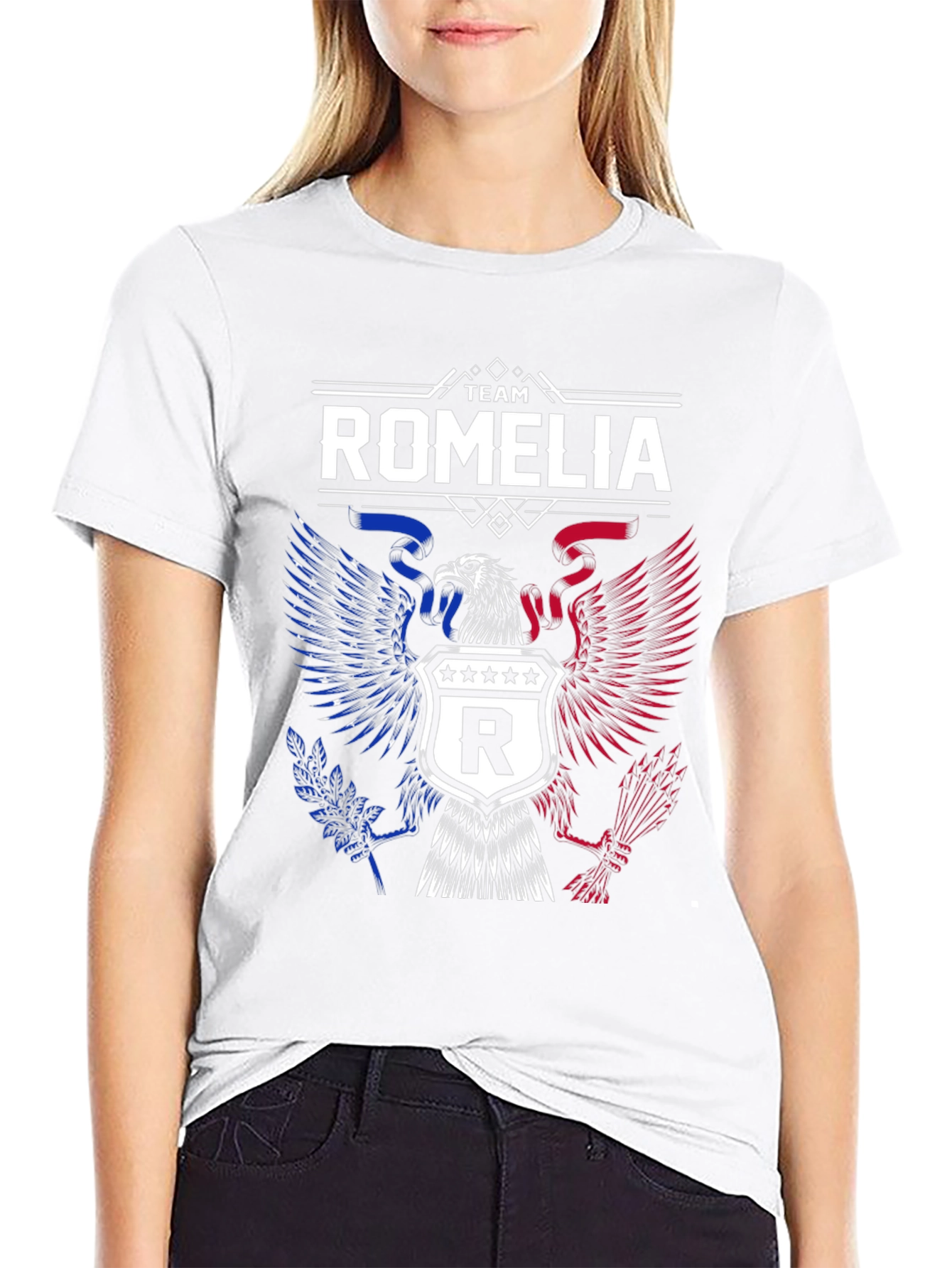 Team Romelia Eagle Graphic T-Shirt