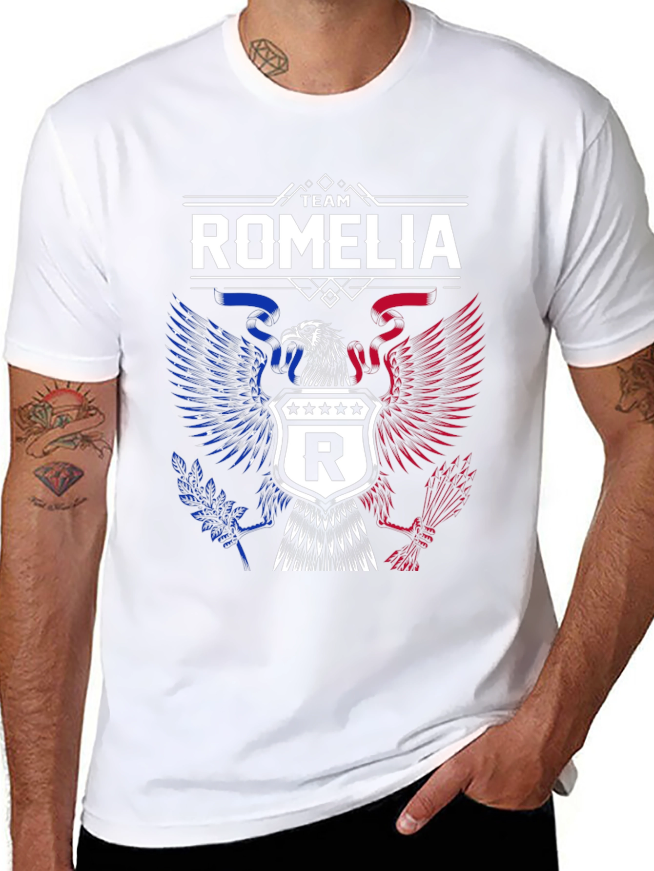Team Romelia Eagle Graphic T-Shirt