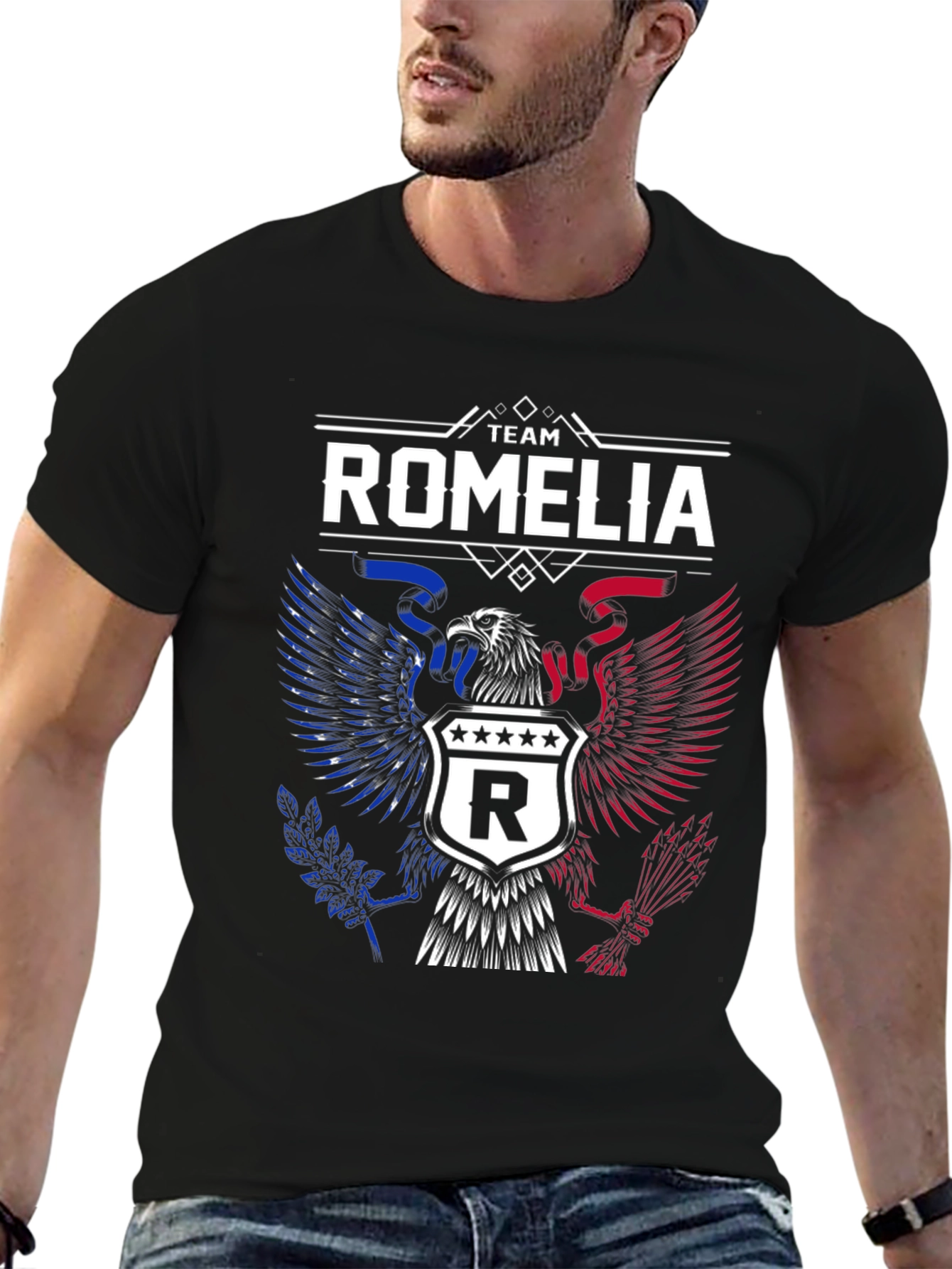Team Romelia Eagle Graphic T-Shirt