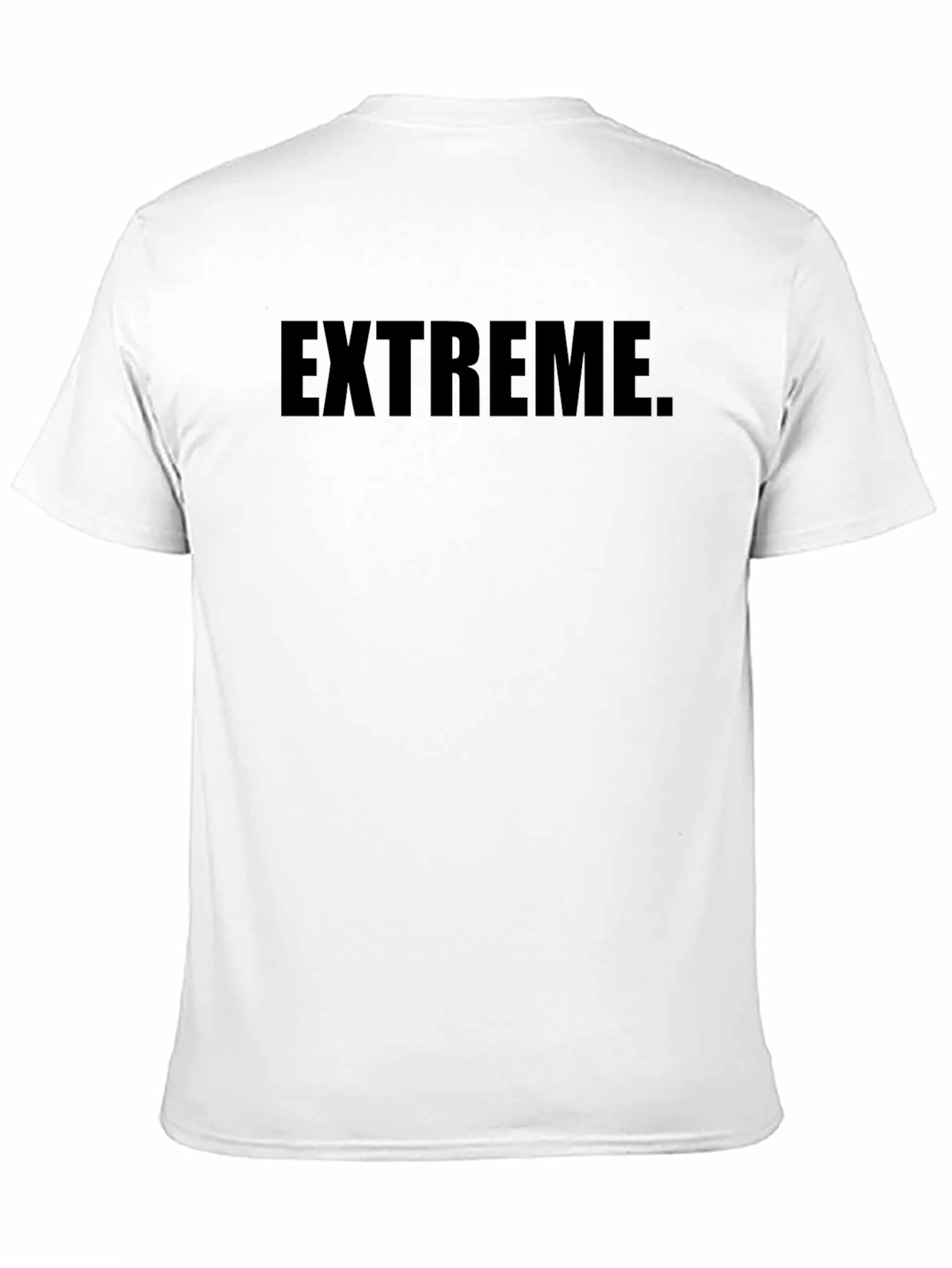 Extreme Graphic Tee - Black Cotton Casual Shirt