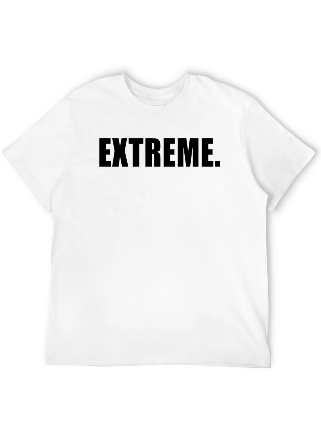 Extreme Graphic Tee - Black Cotton Casual Shirt
