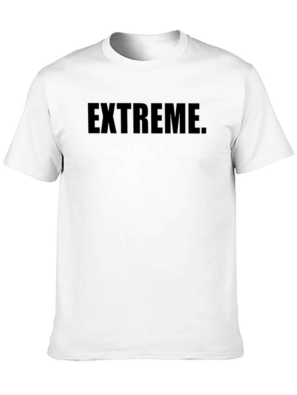 Extreme Graphic Tee - Black Cotton Casual Shirt