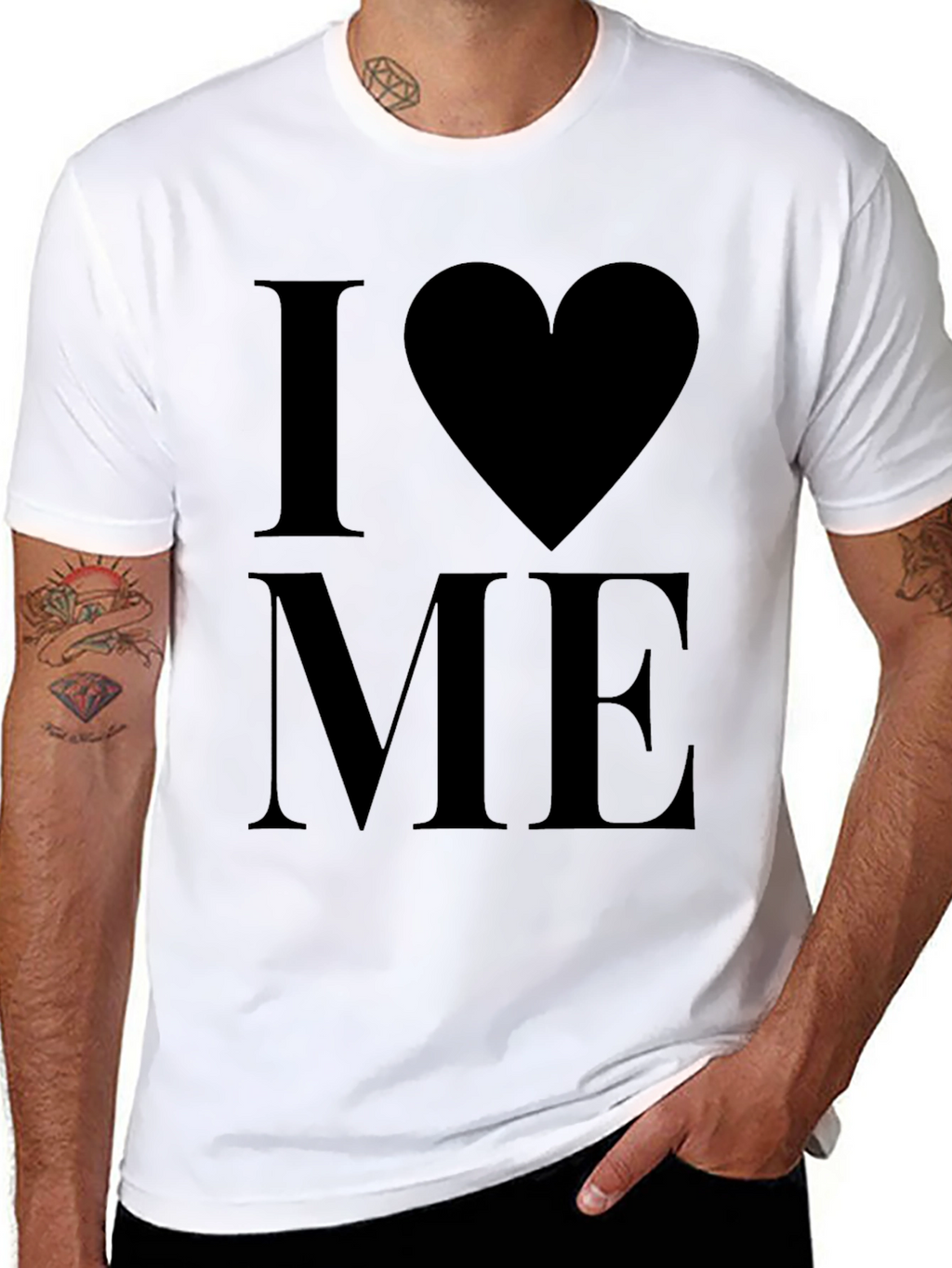 I Love Me T-Shirt - Bold Statement Tee