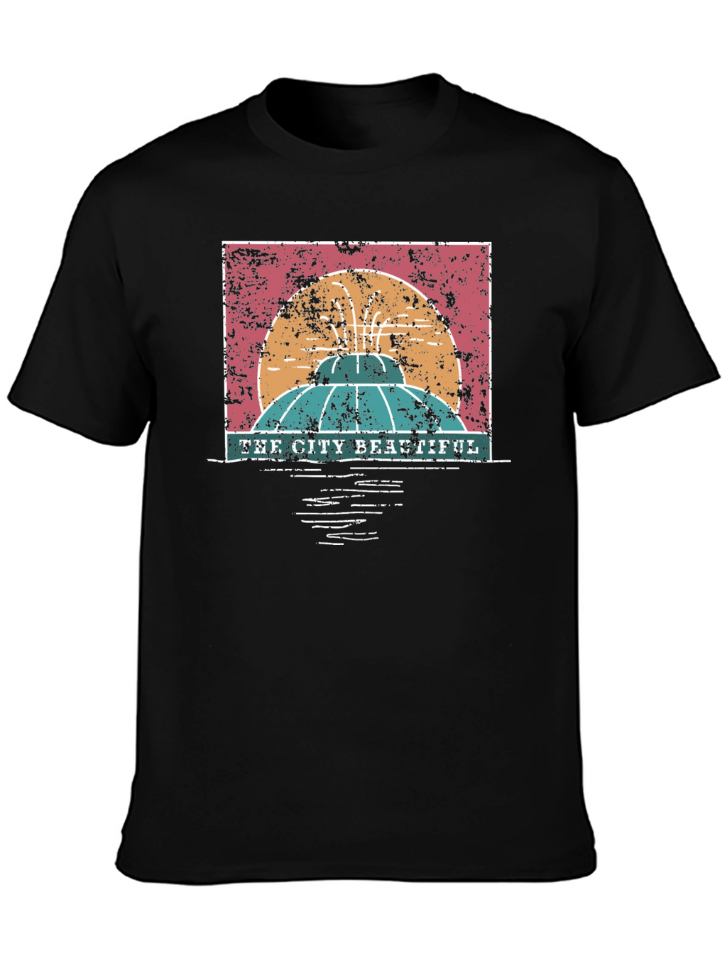 City Beautiful Fountain T-Shirt