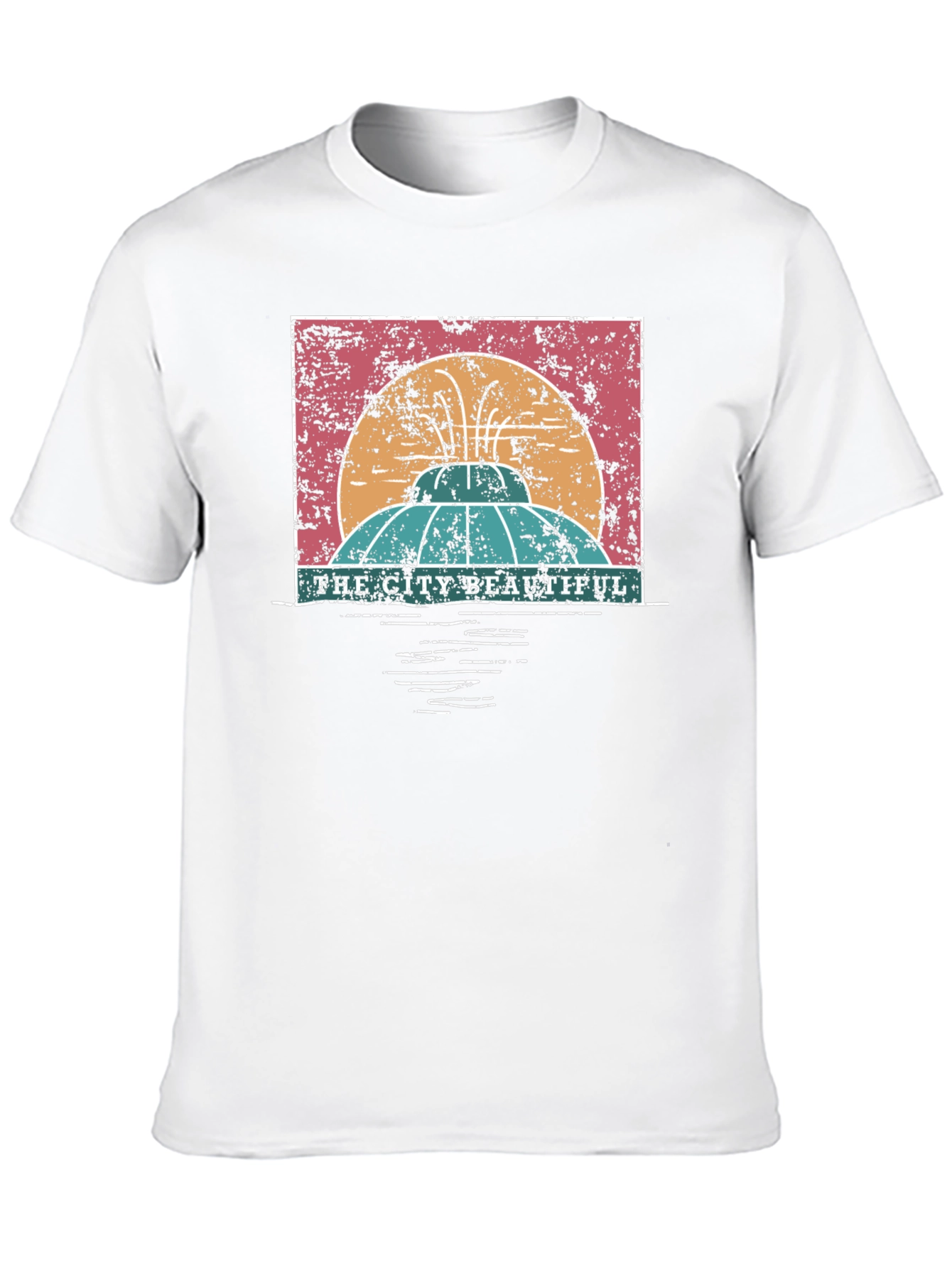 City Beautiful Fountain T-Shirt