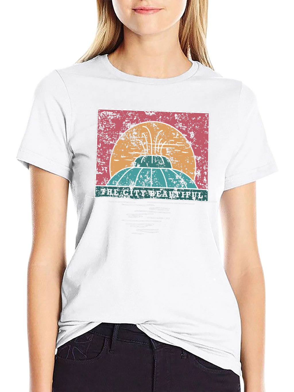 City Beautiful Fountain T-Shirt