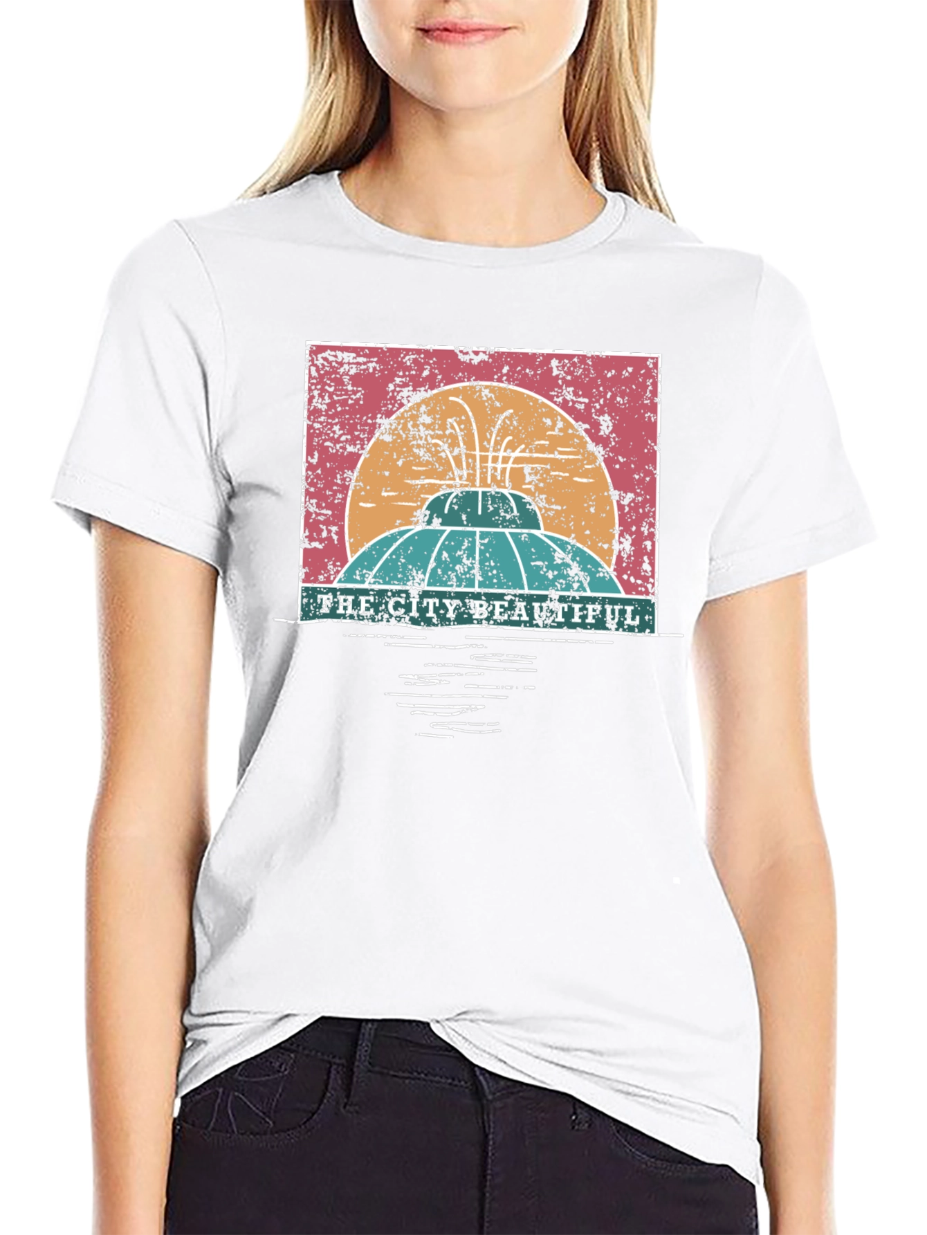 City Beautiful Fountain T-Shirt