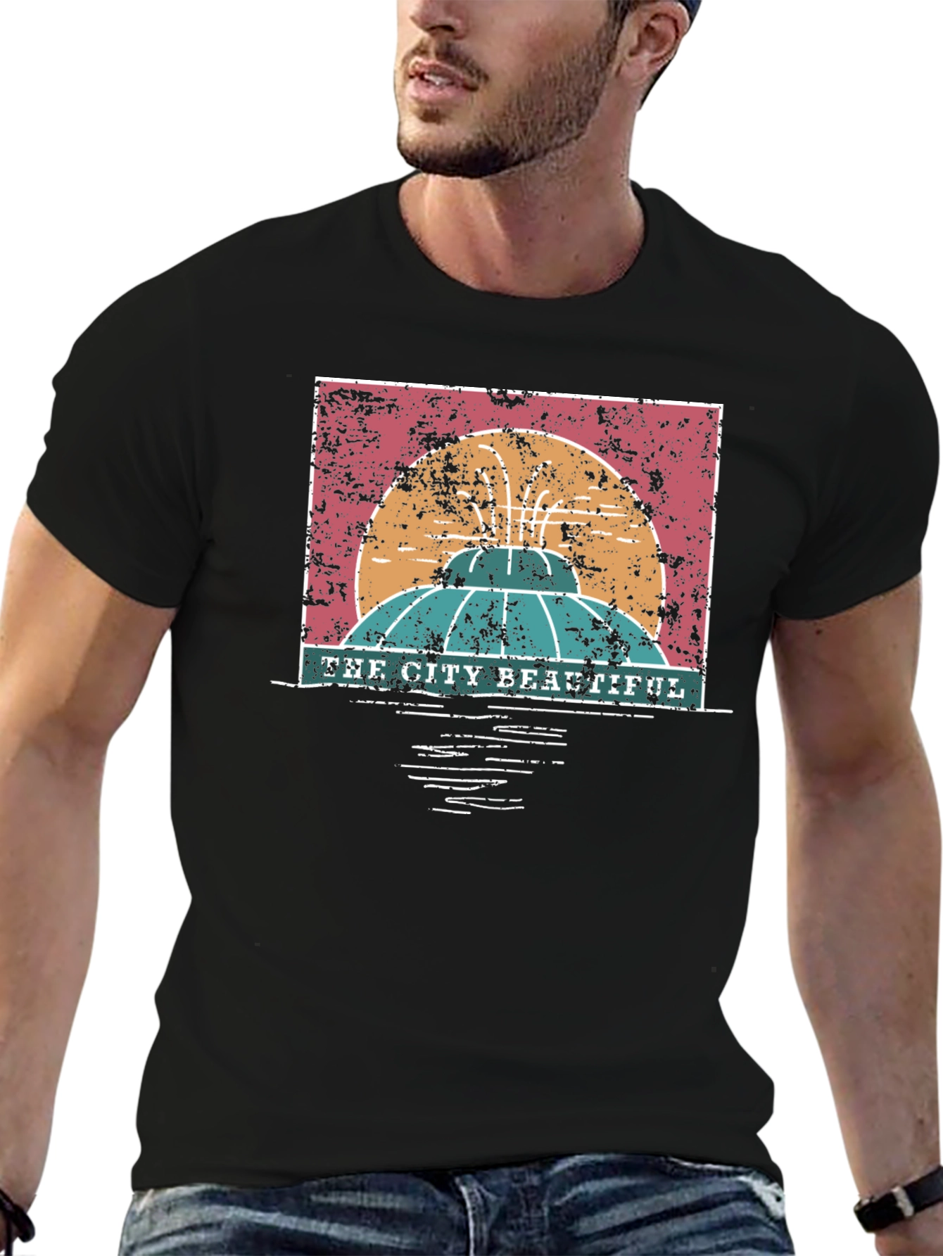 City Beautiful Fountain T-Shirt