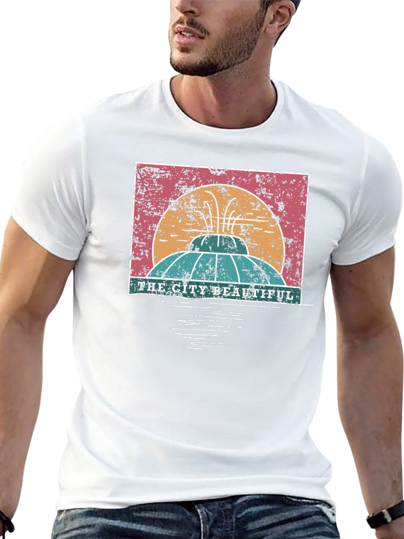 City Beautiful Fountain T-Shirt