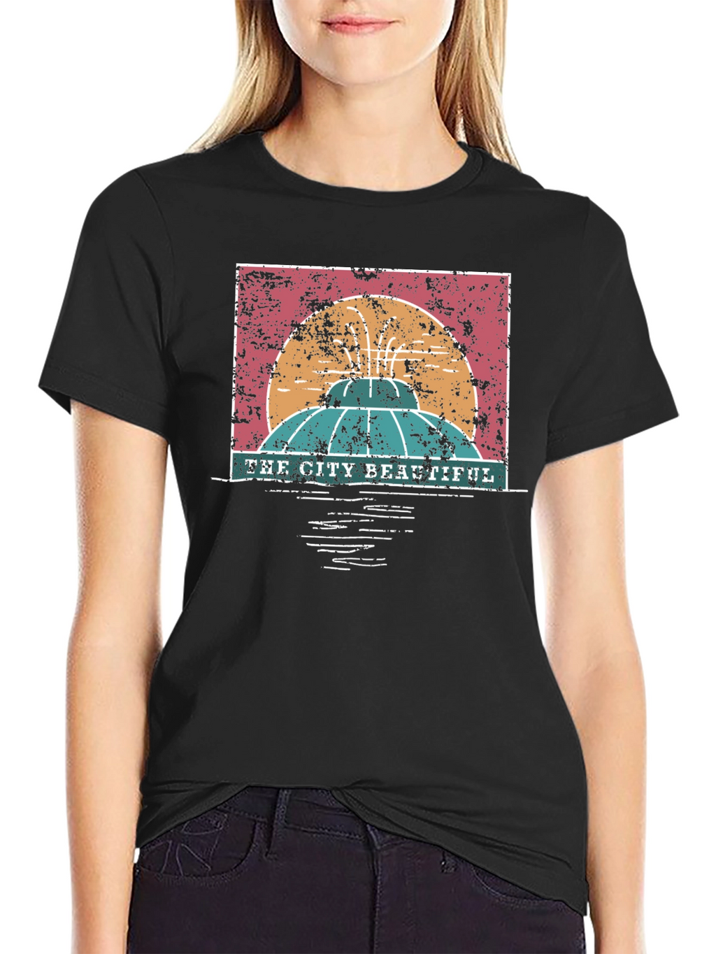 City Beautiful Fountain T-Shirt