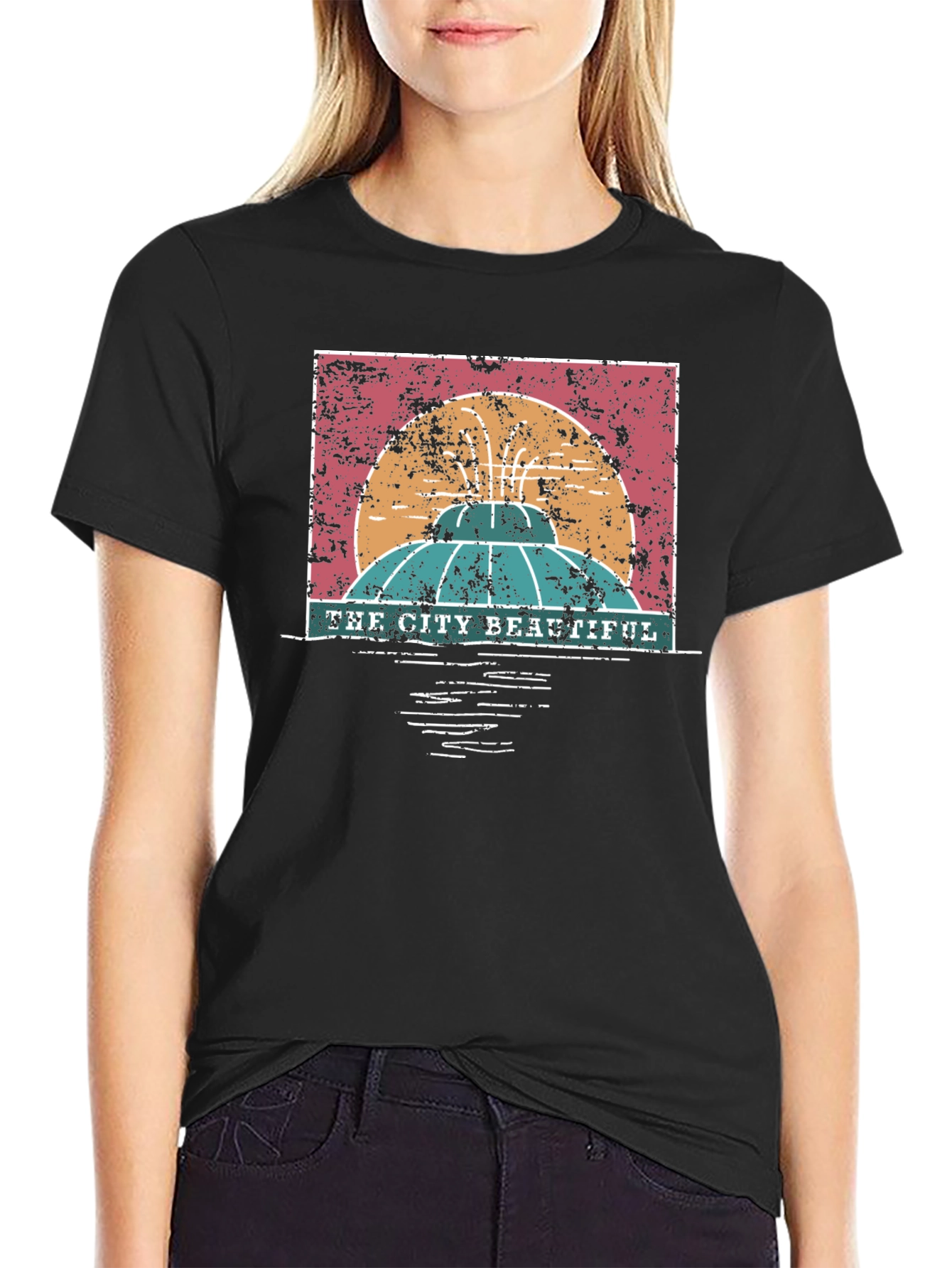 City Beautiful Fountain T-Shirt