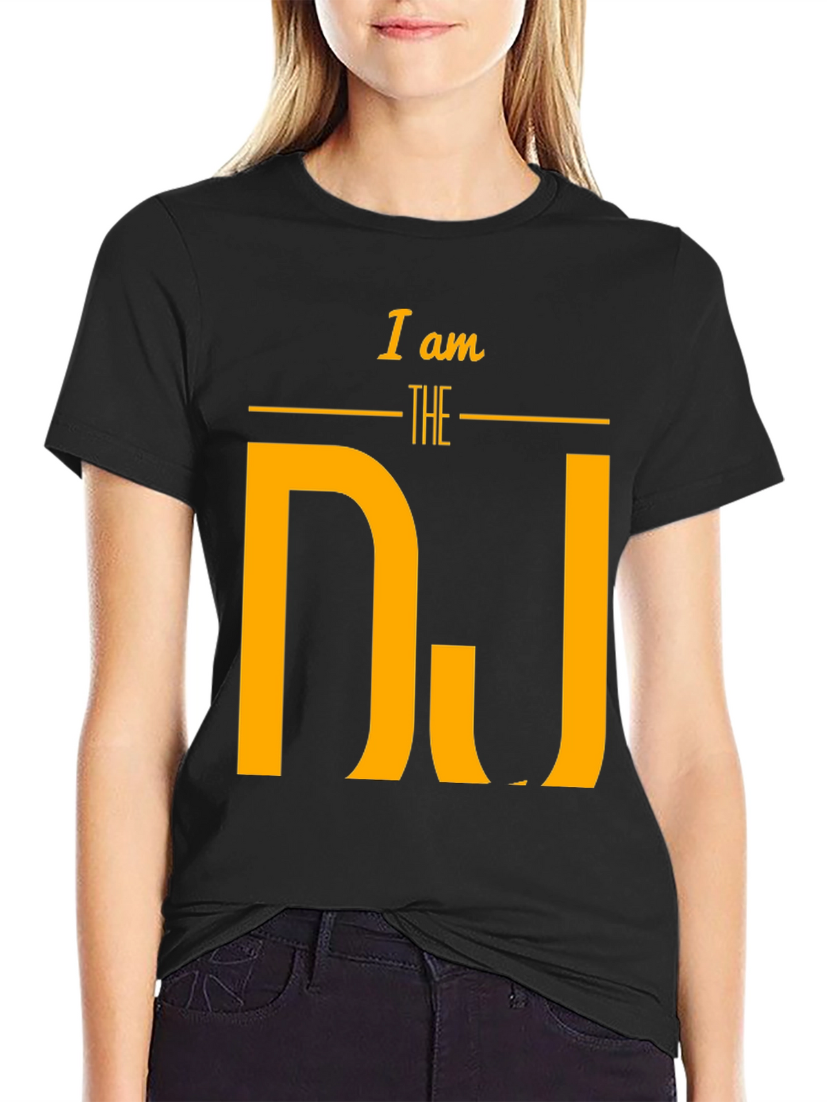I Am The DJ Graphic Tee - Cool Music Lover T-Shirt