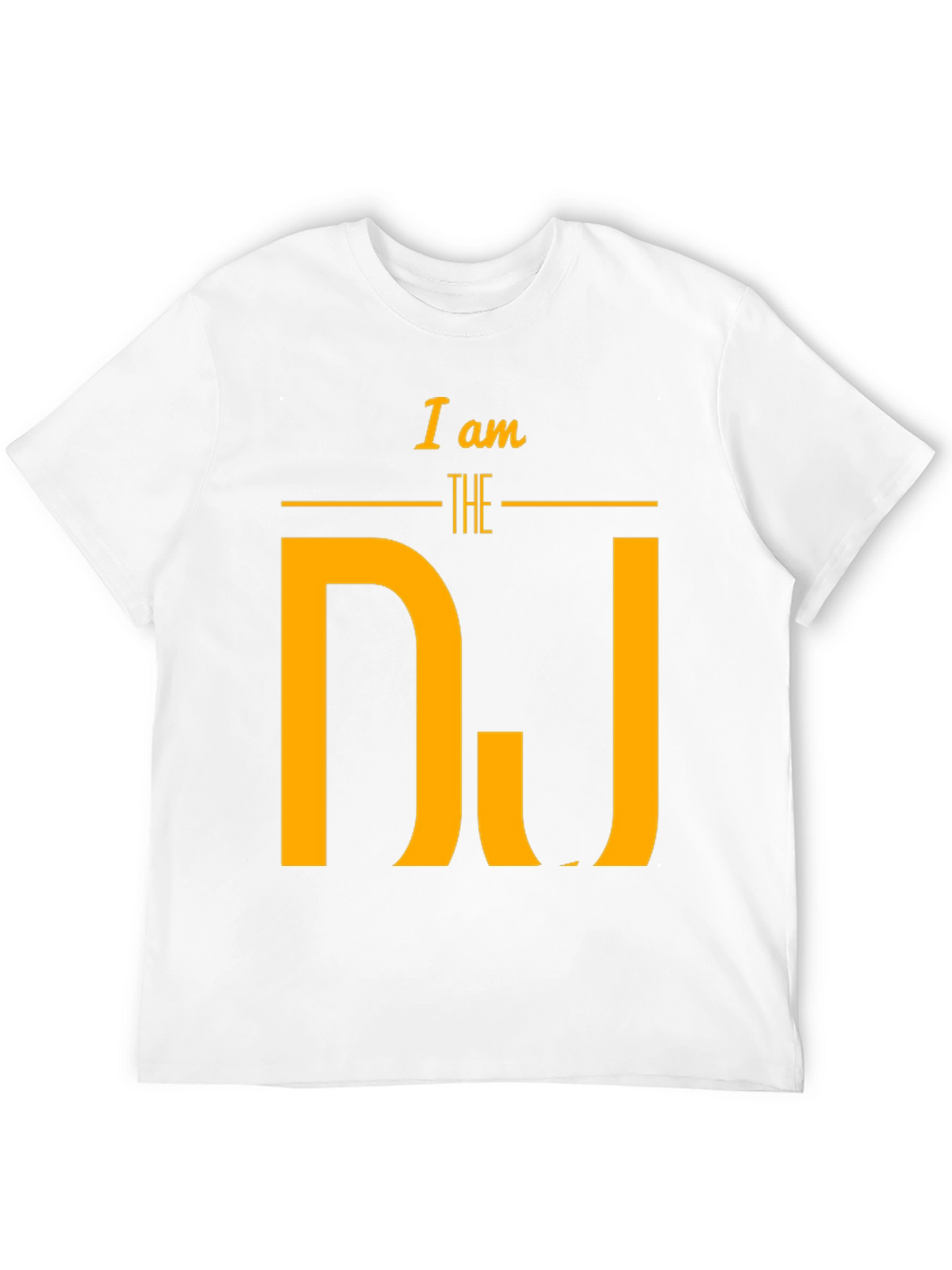 I Am The DJ Graphic Tee - Cool Music Lover T-Shirt
