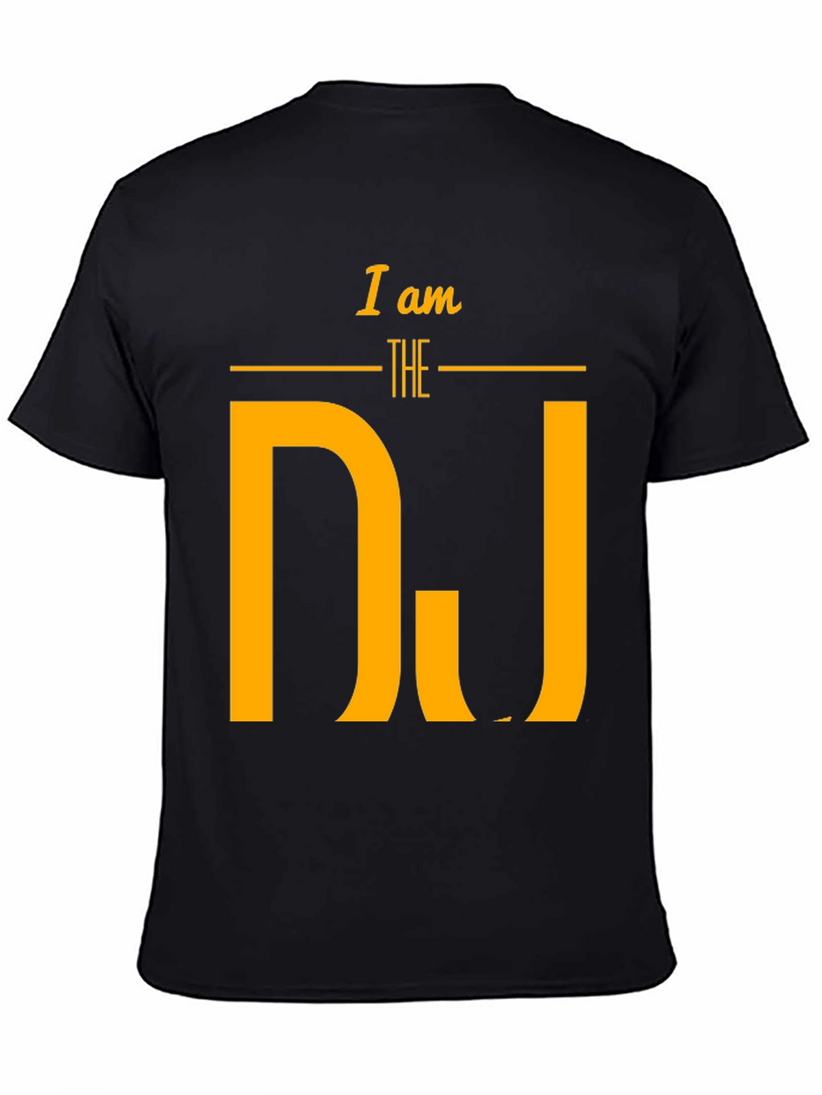 I Am The DJ Graphic Tee - Cool Music Lover T-Shirt