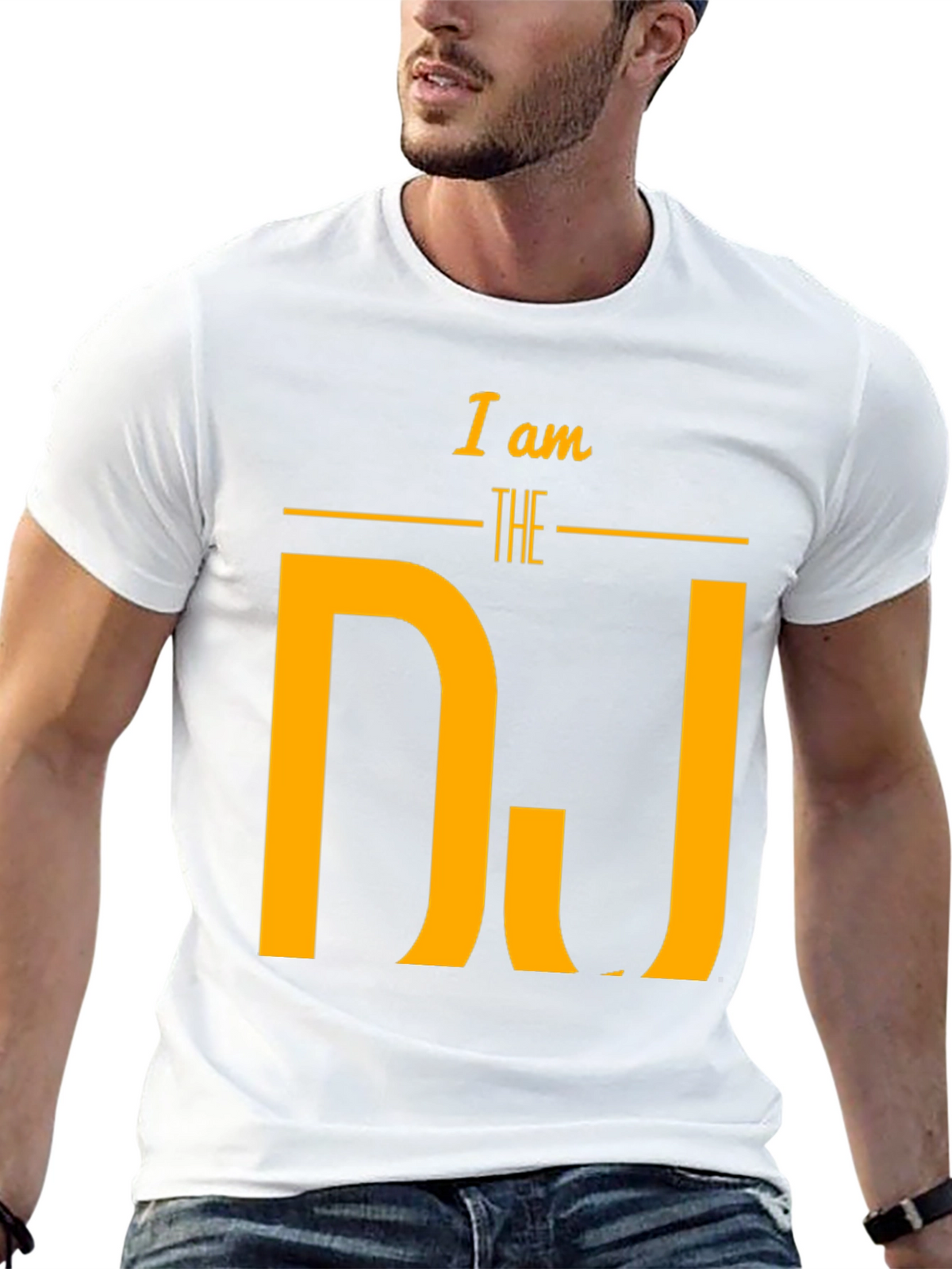 I Am The DJ Graphic Tee - Cool Music Lover T-Shirt