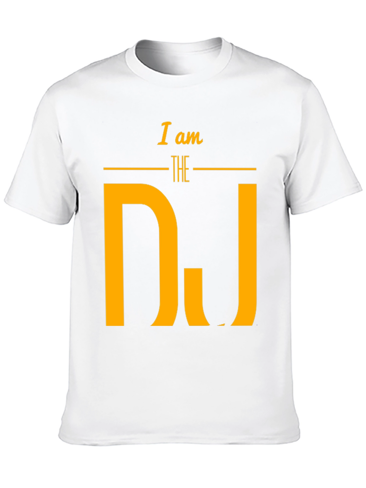 I Am The DJ Graphic Tee - Cool Music Lover T-Shirt