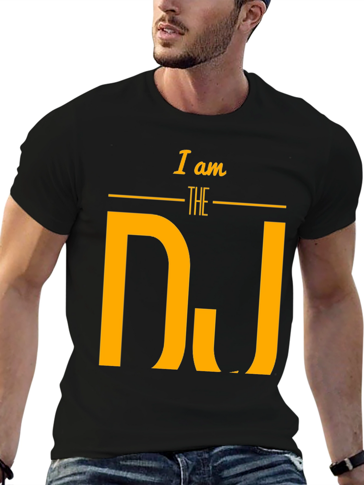 I Am The DJ Graphic Tee - Cool Music Lover T-Shirt