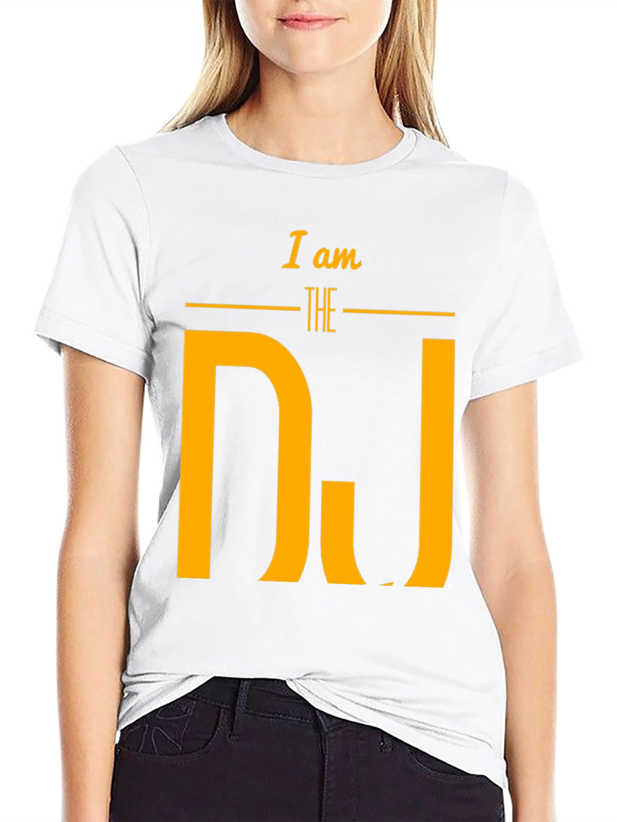 I Am The DJ Graphic Tee - Cool Music Lover T-Shirt