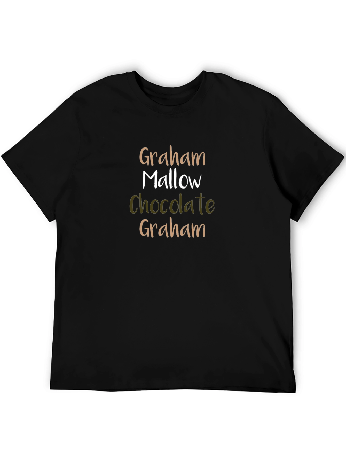Smores Ingredients T-Shirt - Graham Mallow Chocolate