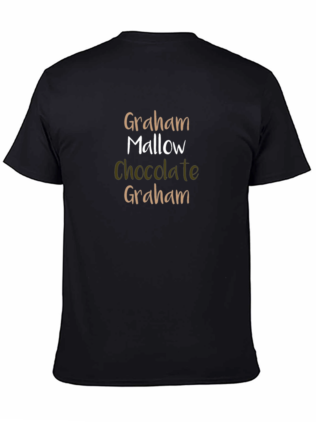 Smores Ingredients T-Shirt - Graham Mallow Chocolate