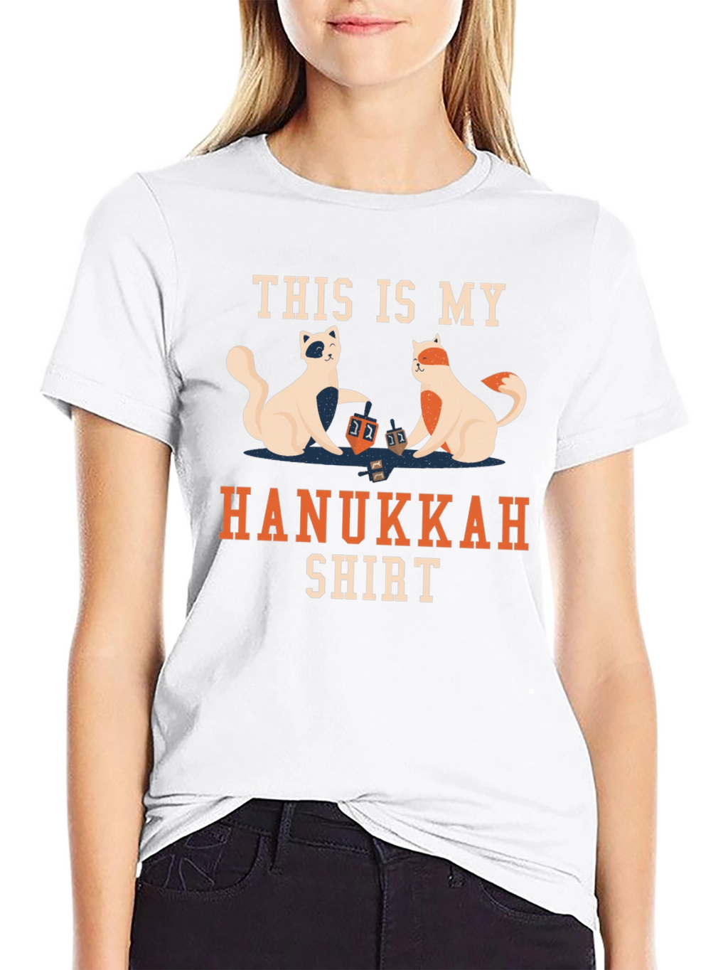 Hanukkah Cats T-Shirt