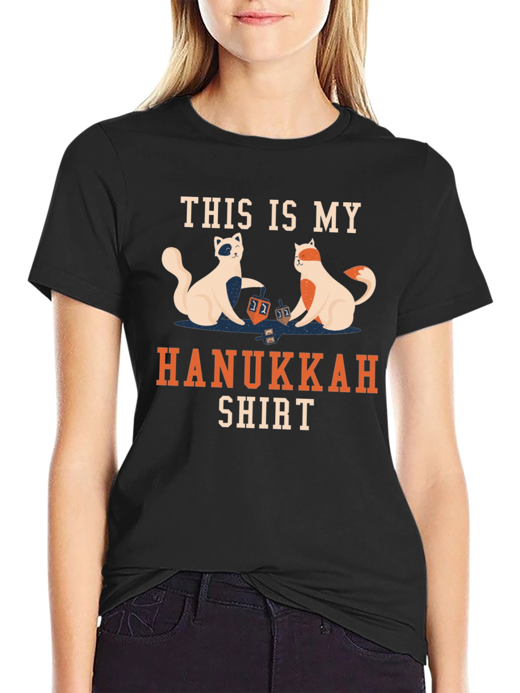 Hanukkah Cats T-Shirt