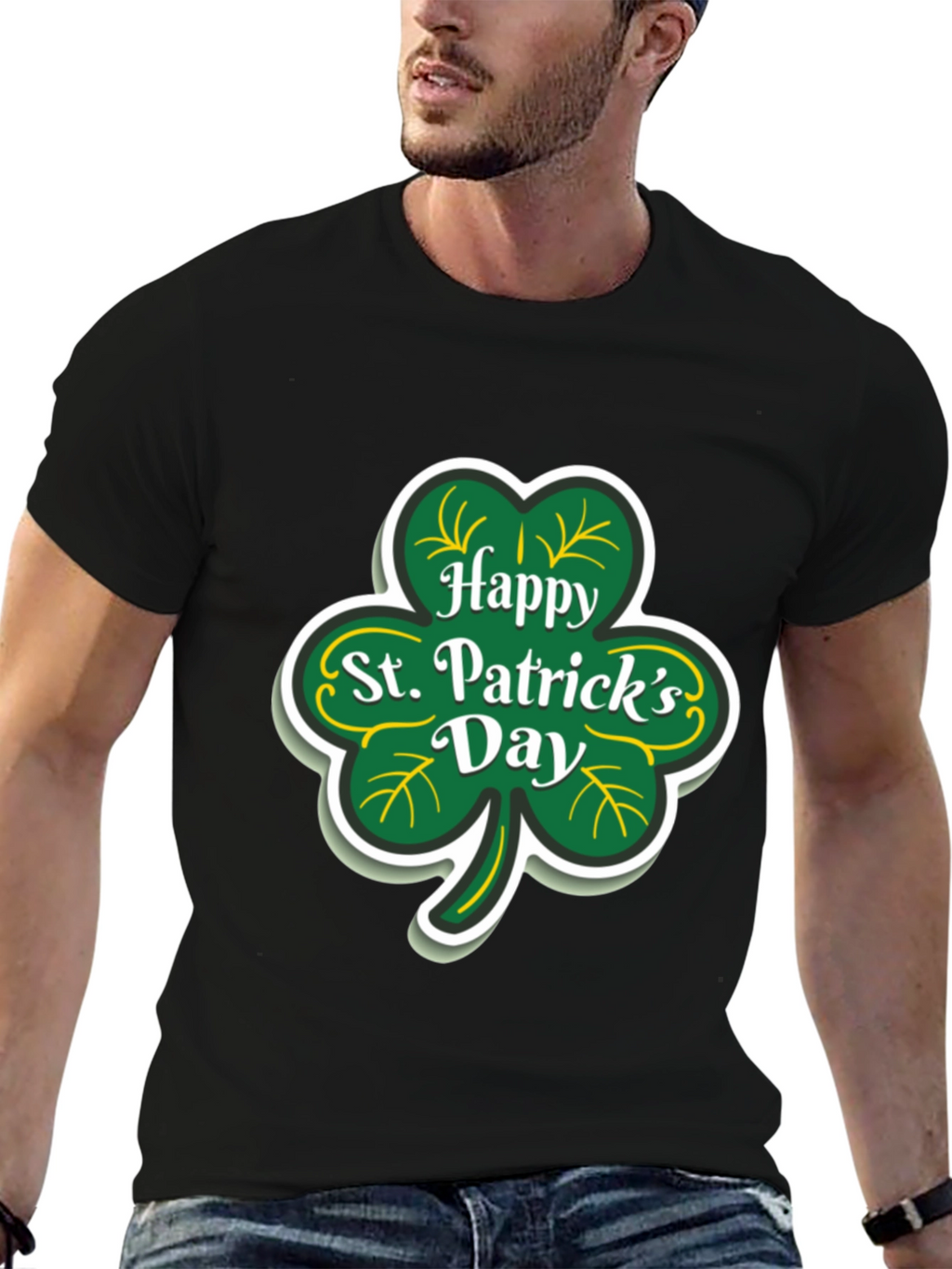 St. Patricks Day Shamrock Graphic Tee