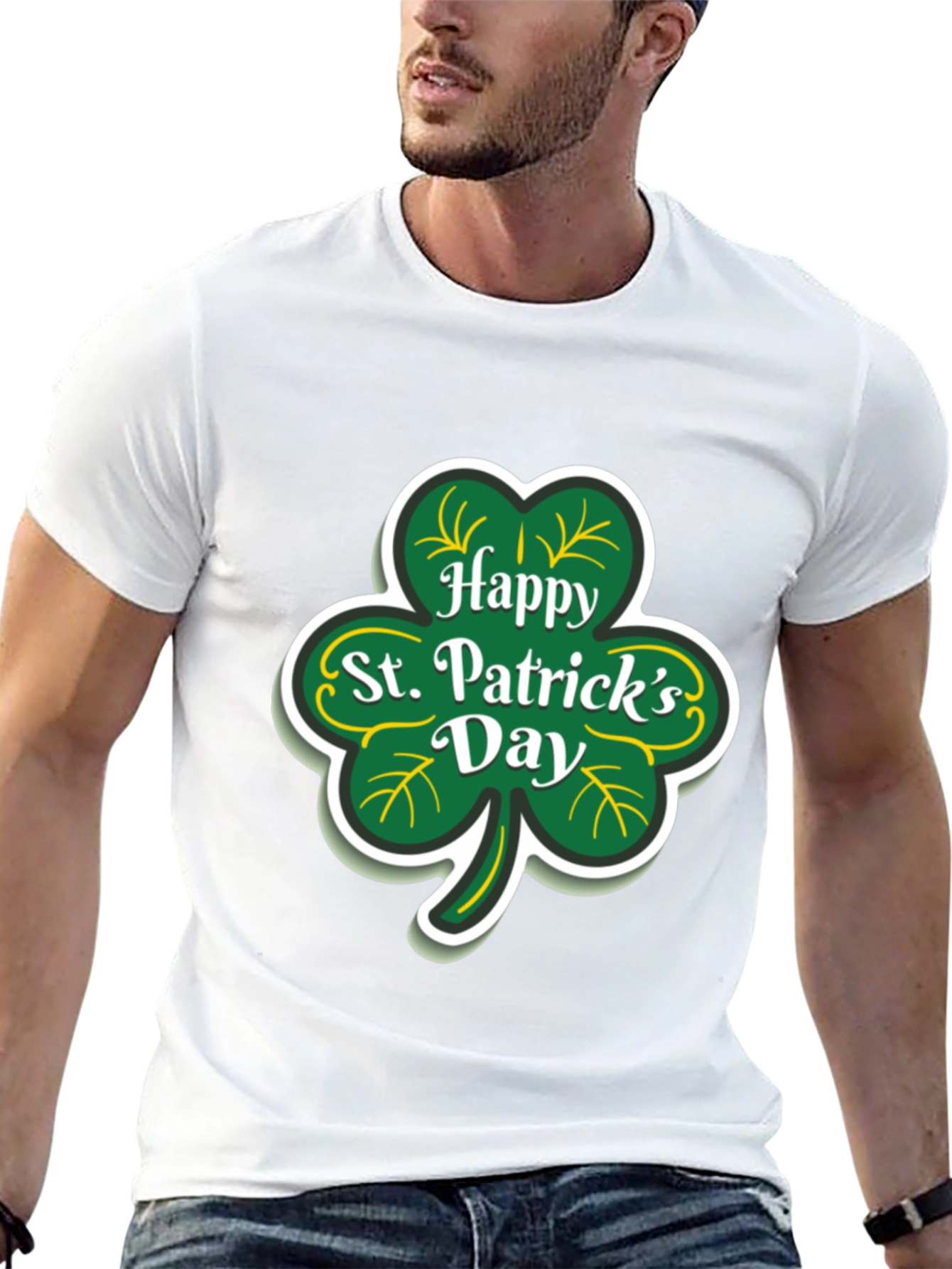 St. Patricks Day Shamrock Graphic Tee