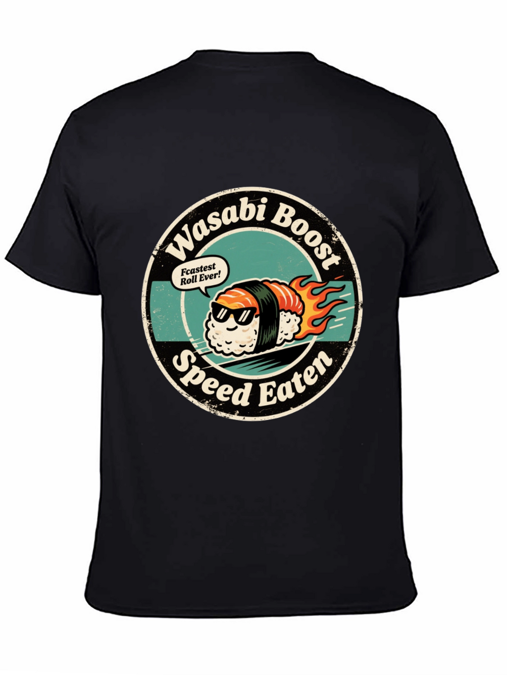 Wasabi Boost Sushi T-Shirt - Speed Eater