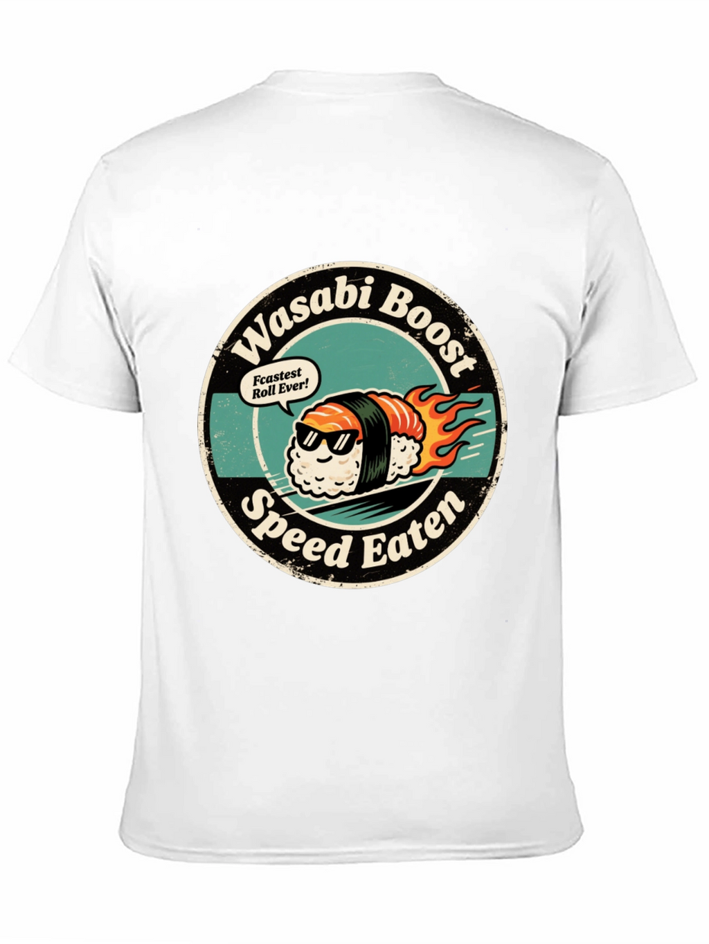 Wasabi Boost Sushi T-Shirt - Speed Eater