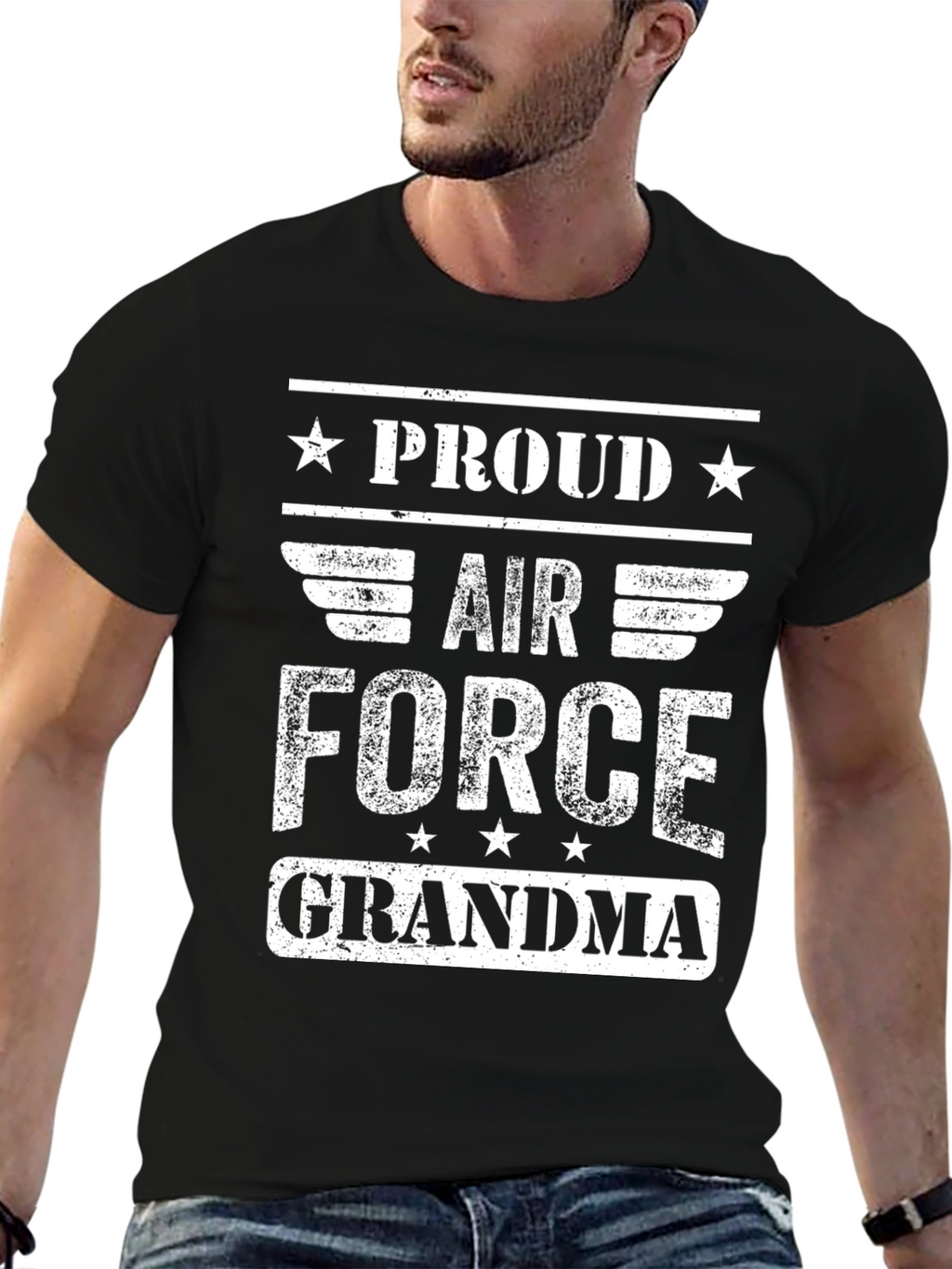 Proud Air Force Grandma T-Shirt