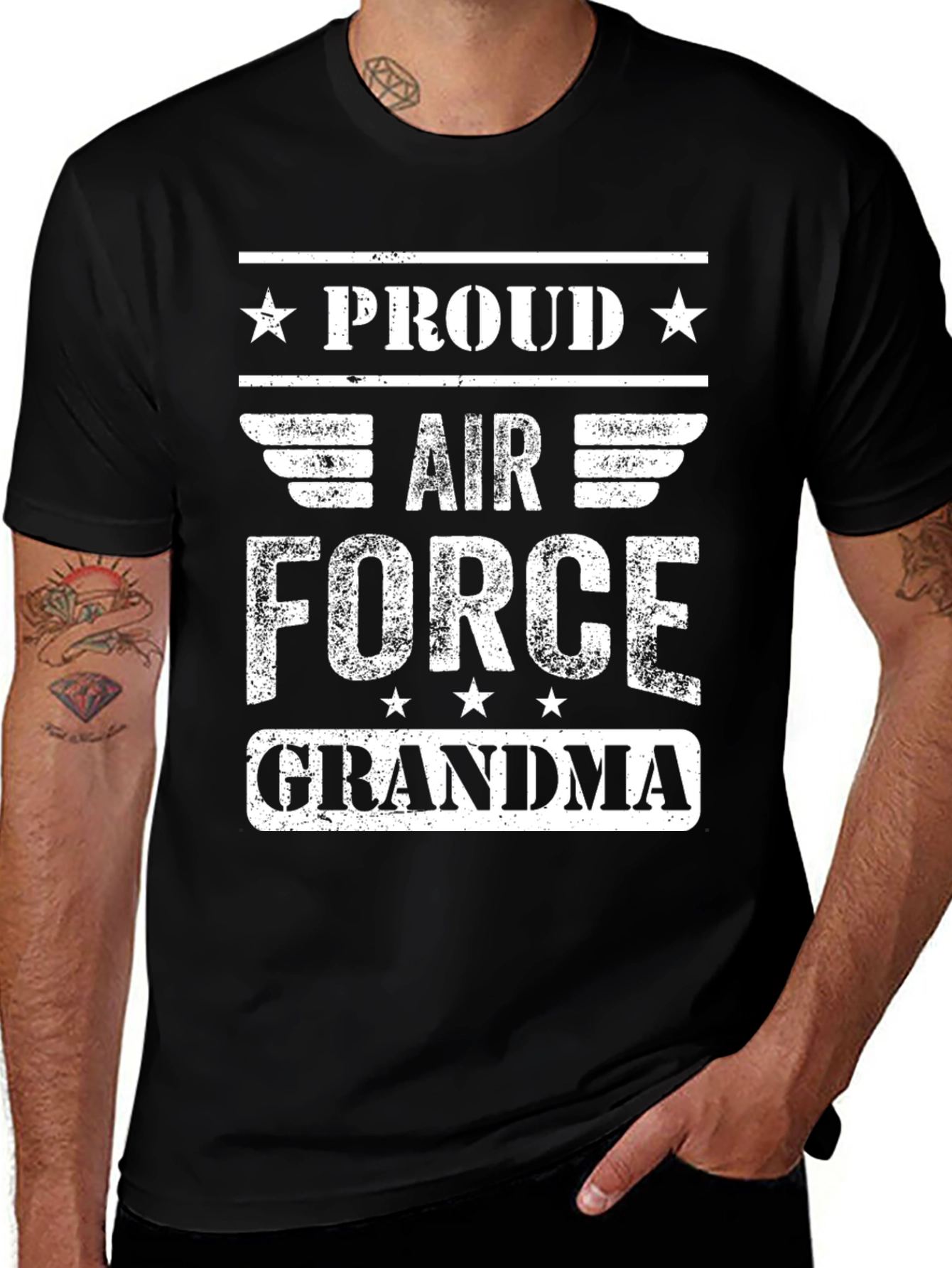 Proud Air Force Grandma T-Shirt