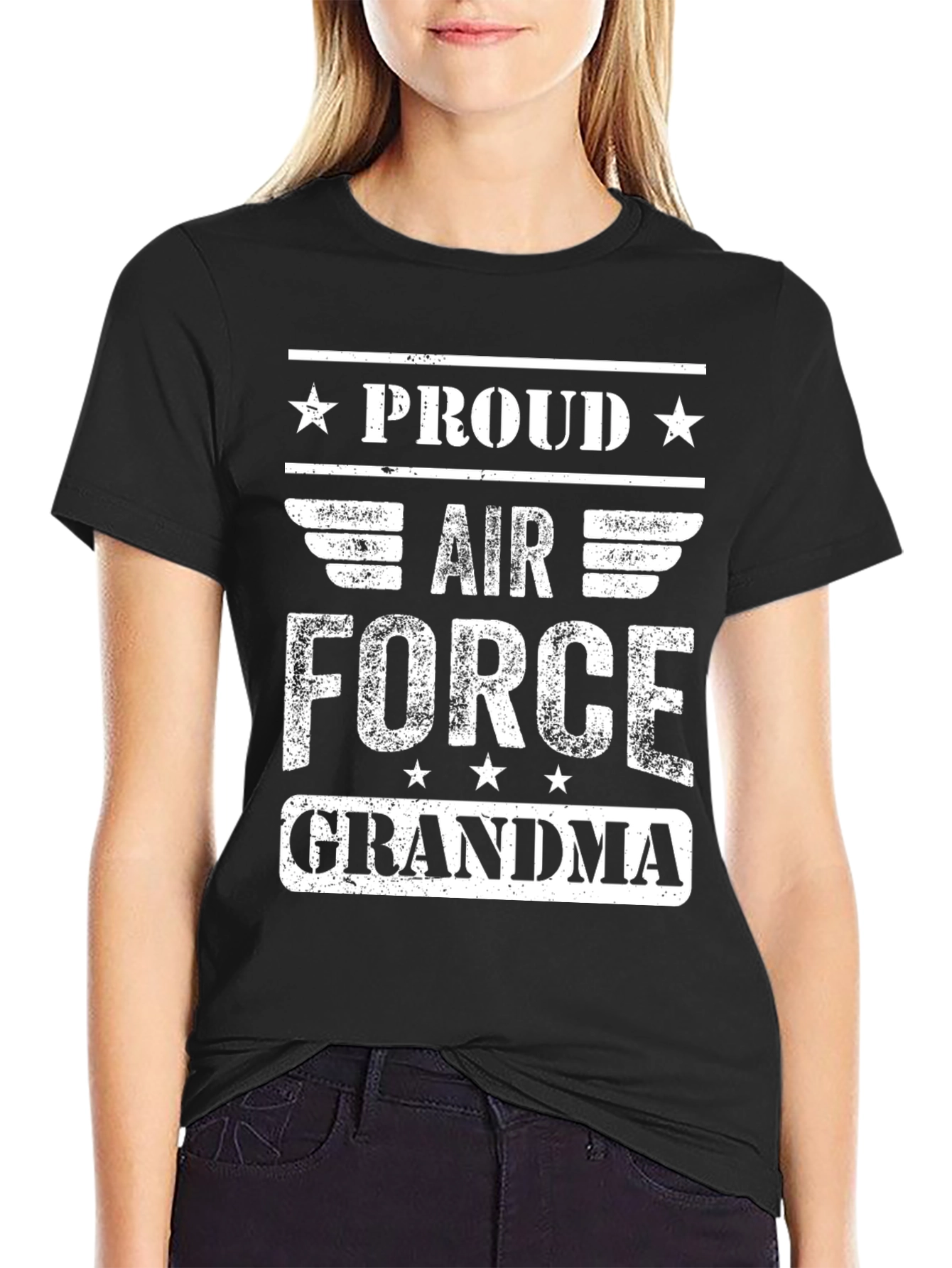 Proud Air Force Grandma T-Shirt
