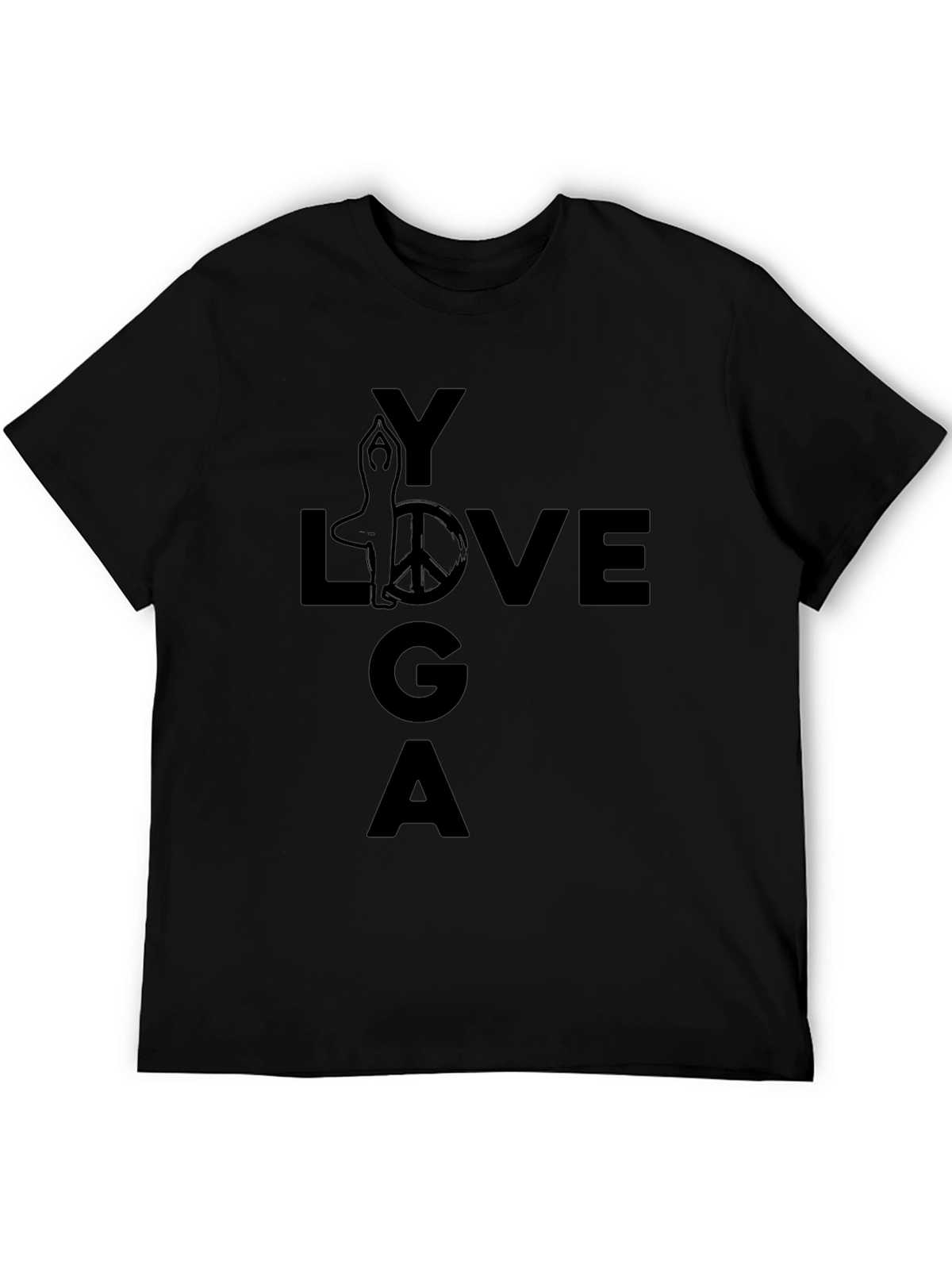 Yoga Love Graphic Tee - Relaxed Fit Everyday Comfort