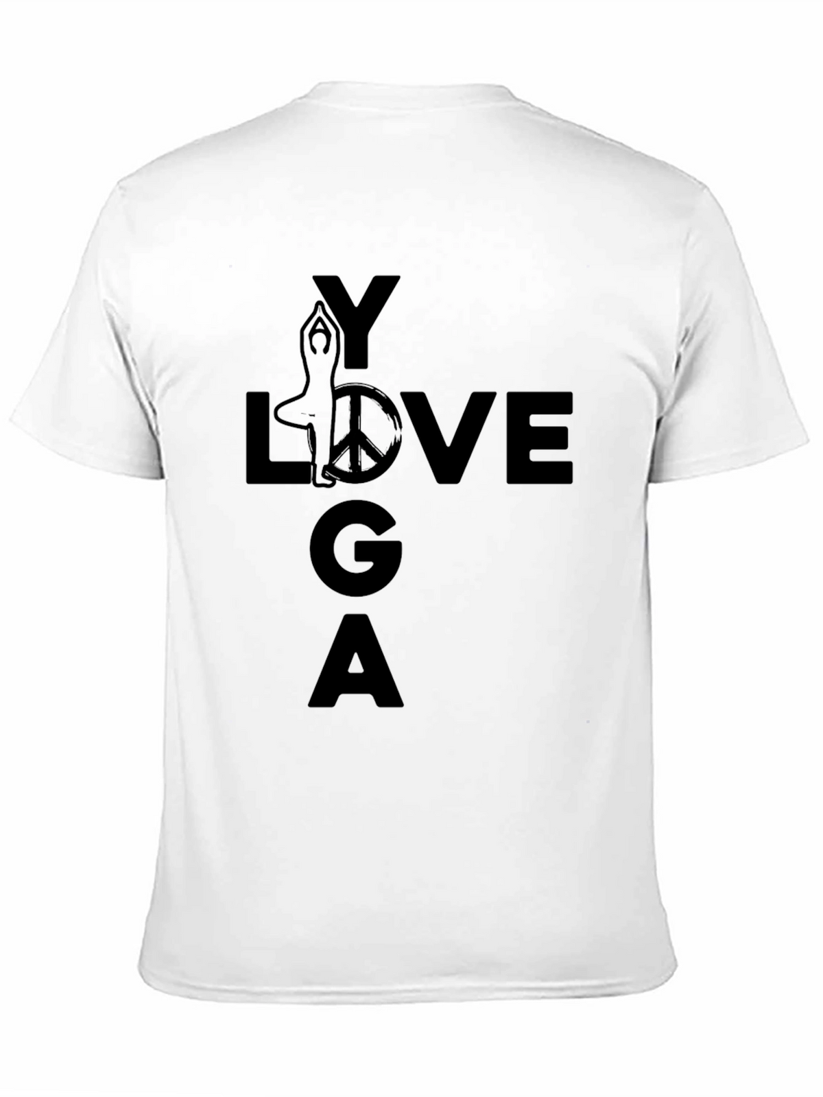 Yoga Love Graphic Tee - Relaxed Fit Everyday Comfort