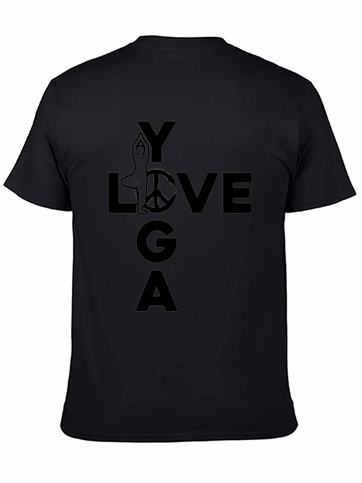Yoga Love Graphic Tee - Relaxed Fit Everyday Comfort