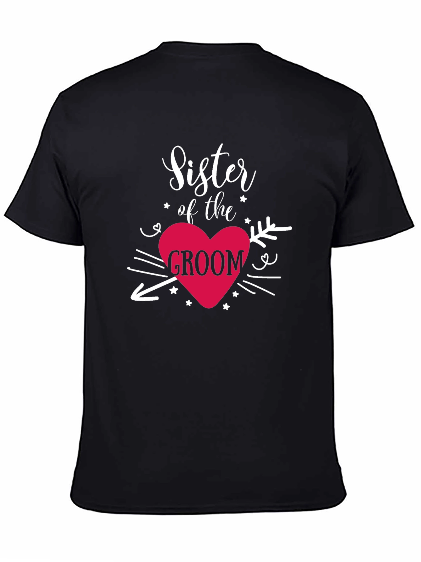 Sister of the Groom T-Shirt - Wedding Celebration Tee