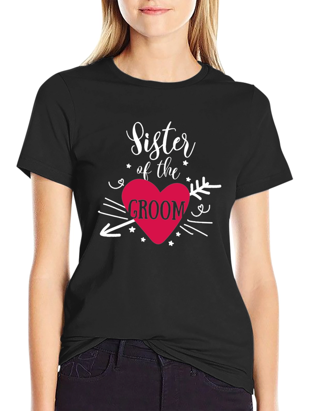 Sister of the Groom T-Shirt - Wedding Celebration Tee