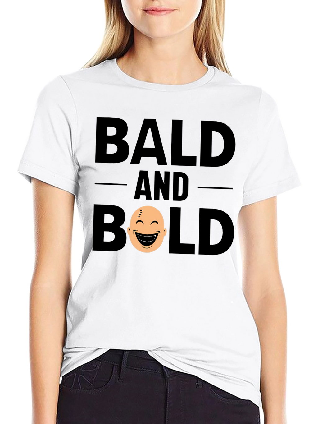Bald and Bold T-Shirt - Funny Graphic Tee