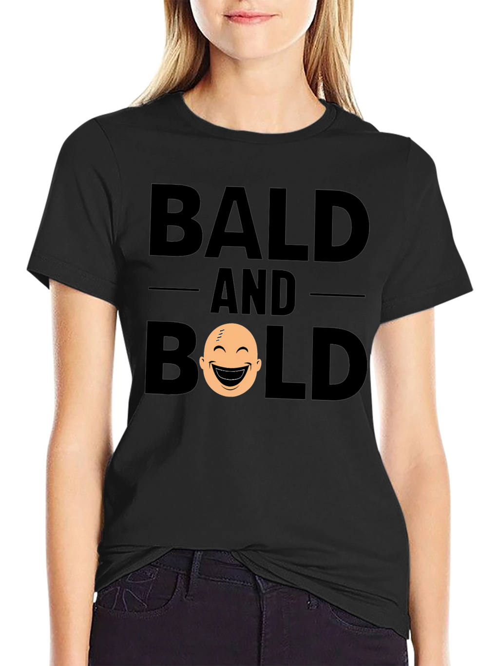 Bald and Bold T-Shirt - Funny Graphic Tee
