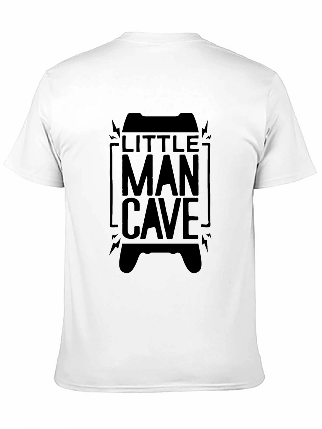 Little Man Cave Gamer T-Shirt - Black